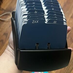 Vintage Rolodex
